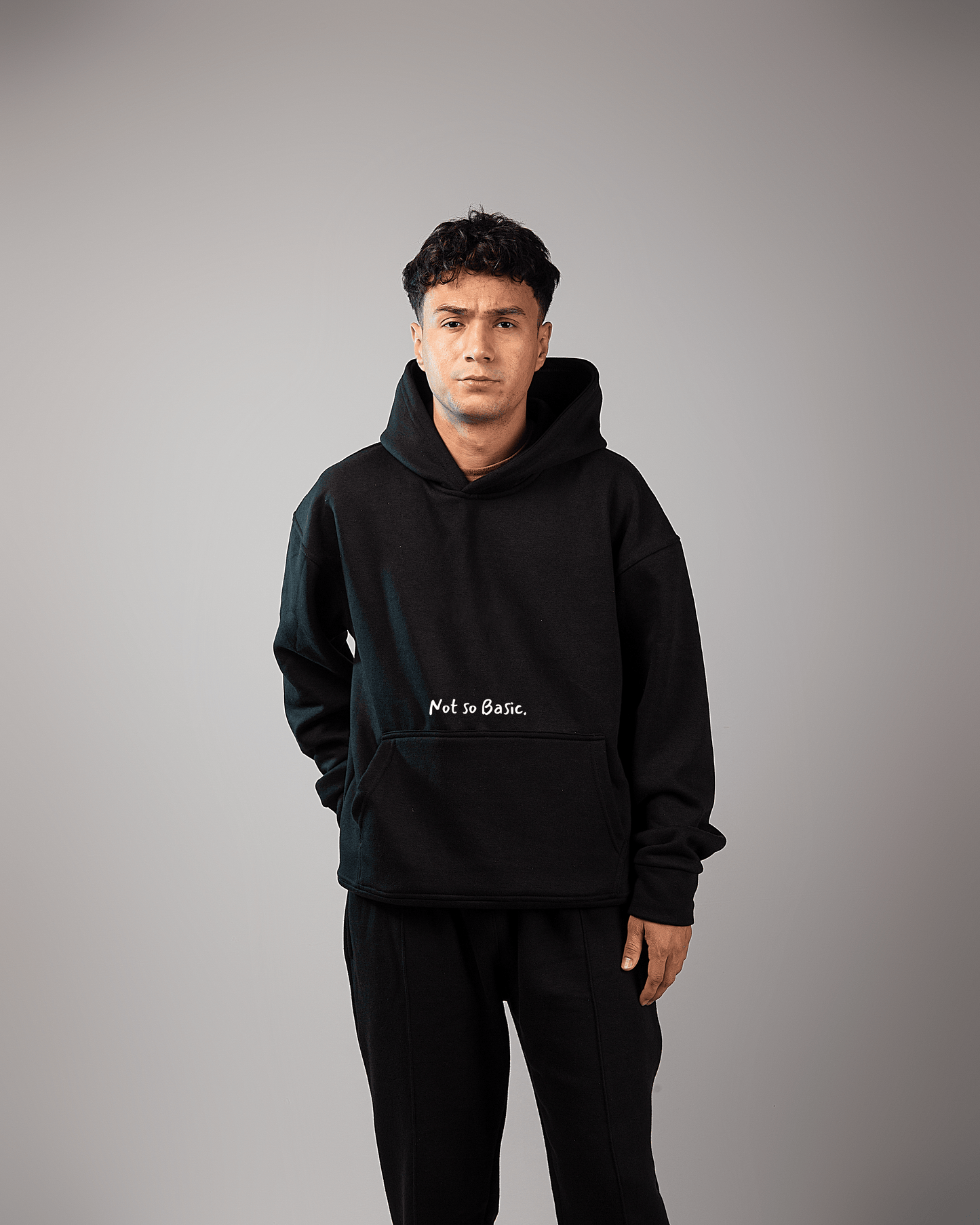 THE EVERYDAY HOODIE - TRUE BLACK