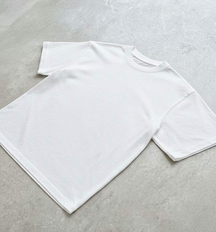 Essential Baby Tee - White
