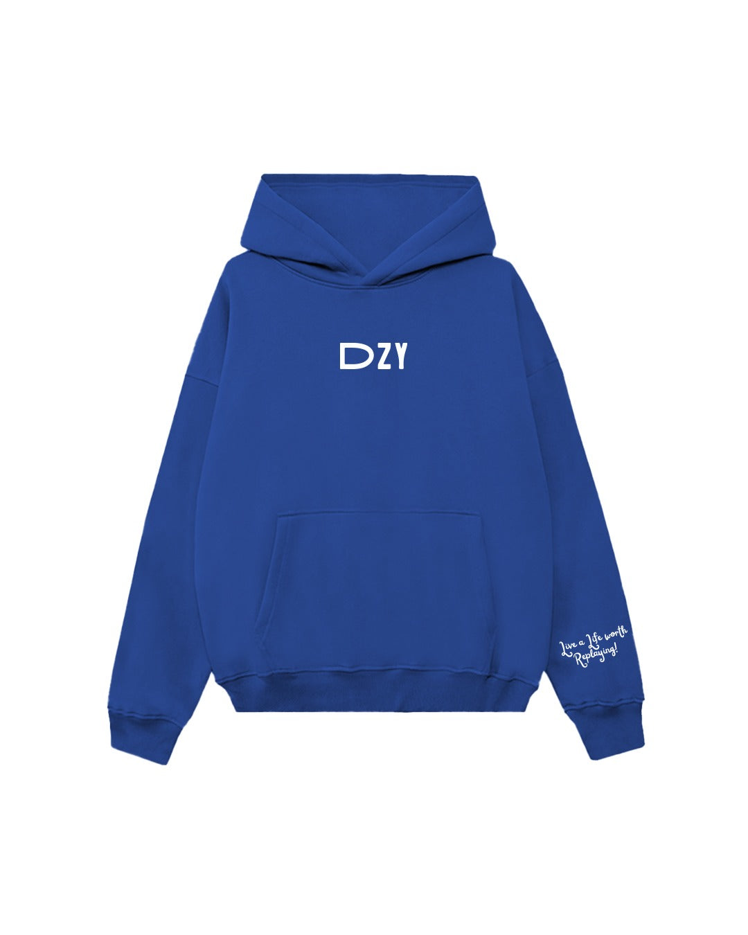 THE ETERNAL HOODIE - SAPPHIRE BLUE