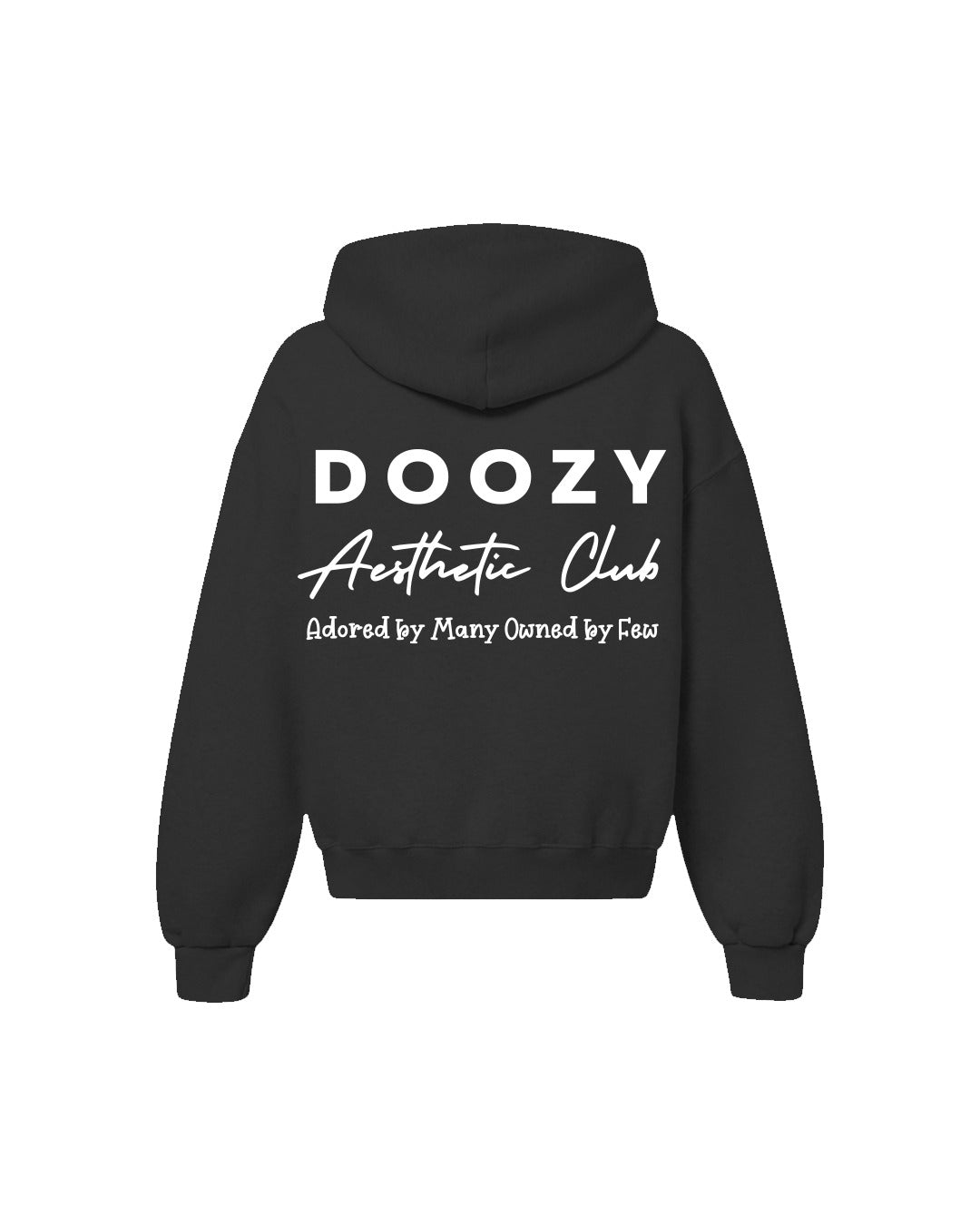 THE EVERYDAY HOODIE - TRUE BLACK