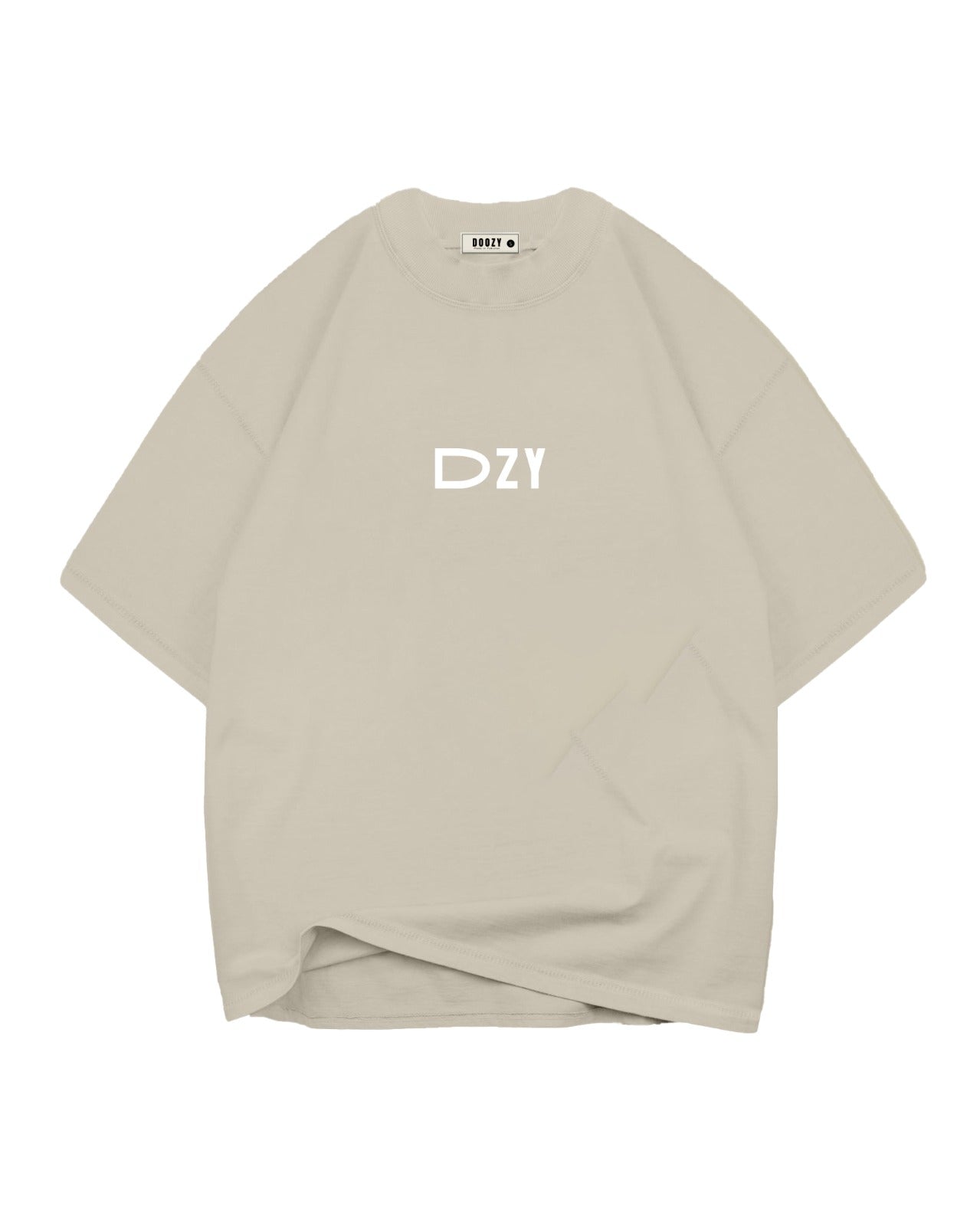 Essential Boxy Oversized T-shirt - Smokey Taupe