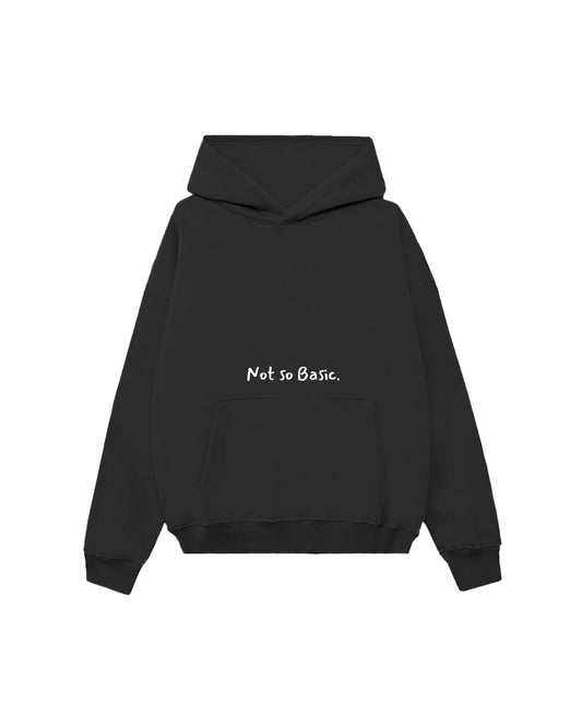 THE EVERYDAY HOODIE - TRUE BLACK